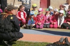 Policisté navštívili děti z mateřských škol na Kladensku